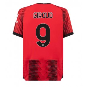 Maillot de foot AC Milan Olivier Giroud #9 Domicile 2023-24 Manches Courte